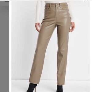 Express faux leather pants
